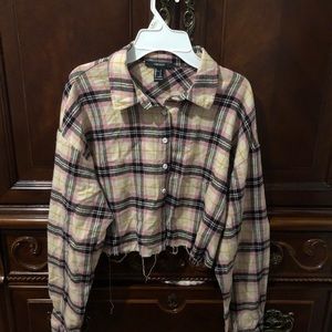 Cropped Flannel
